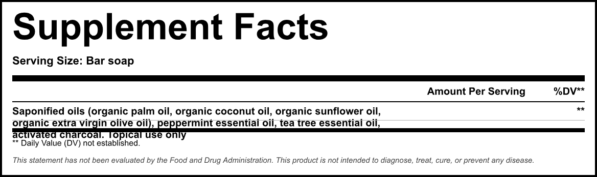 Supplement Facts panel